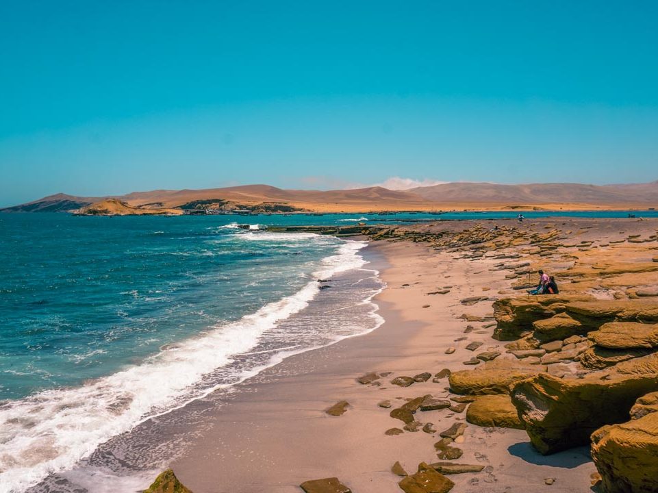 Shoreline of Paracas, Peru